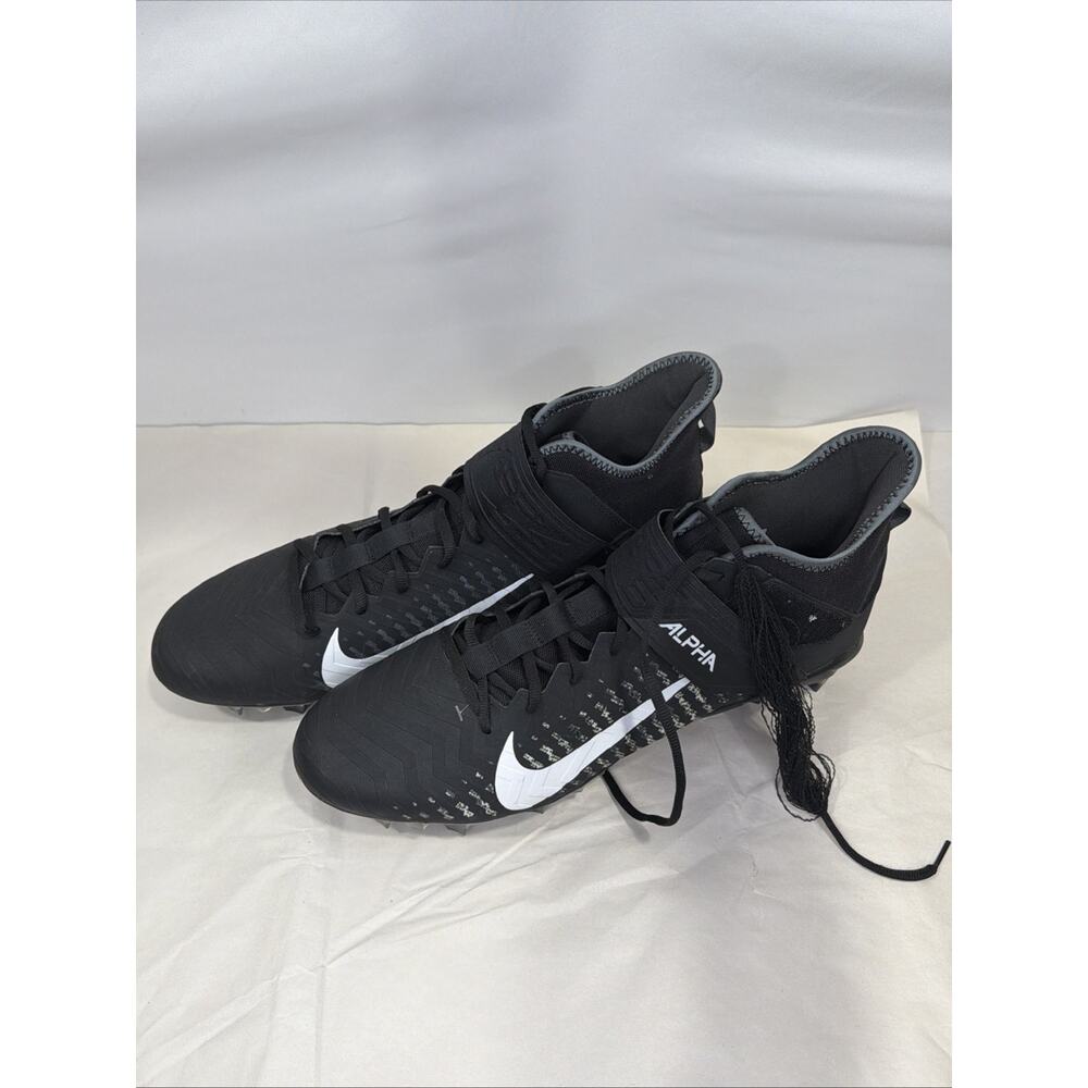 Size 17 - Nike Men’s Alpha Menace Pro 2 Mid Football Cleats Needs Laces